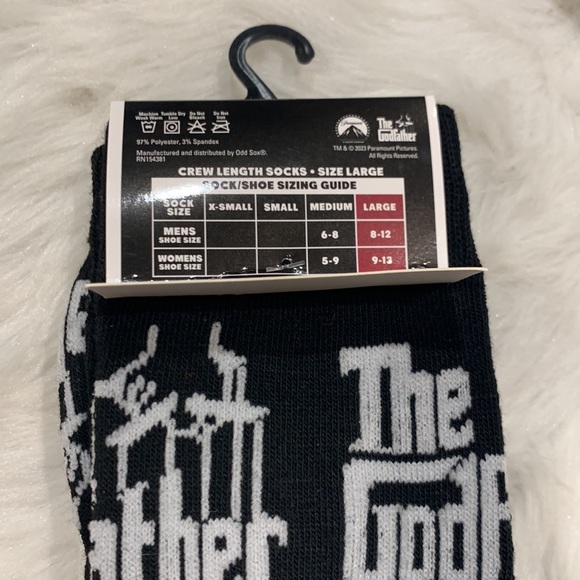 The Godfather Crew Length Socks - Picture 4 of 5